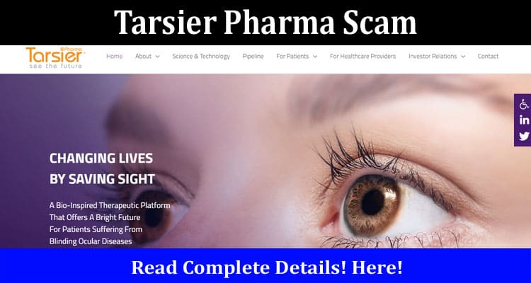 Latest News Tarsier Pharma Scam