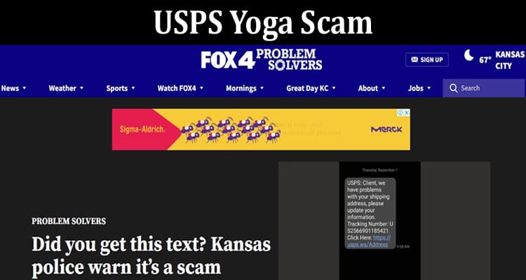 Latest News USPS Yoga Scam