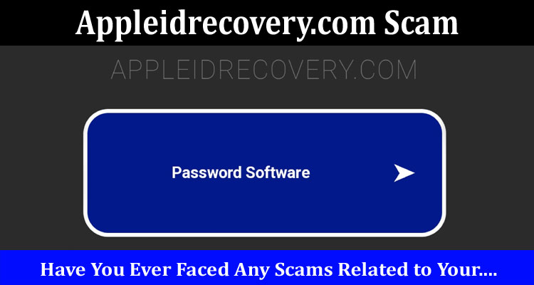 Appleidrecovery.com Scam Online Website Reviews