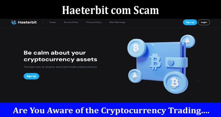 Haeterbit com Scam Online Website Reviews