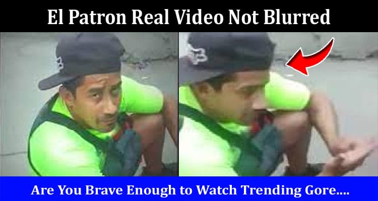 Latest News El Patron Real Video Not Blurred