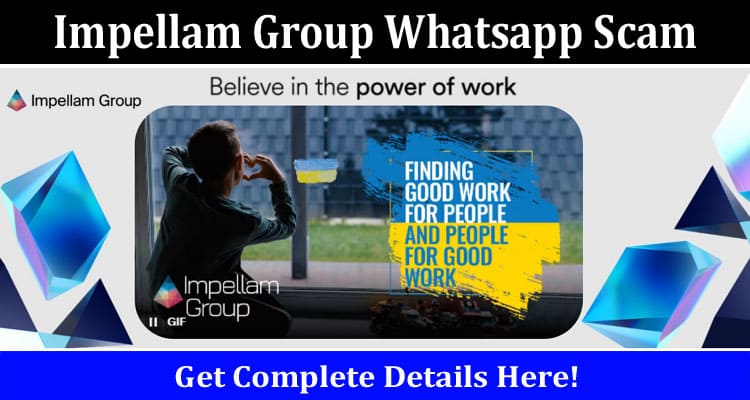 Latest News Impellam Group Whatsapp Scam