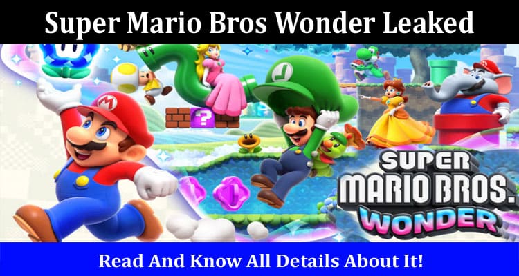 Latest News Super Mario Bros Wonder Leaked