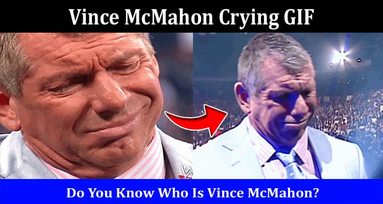 Latest News Vince McMahon Crying GIF