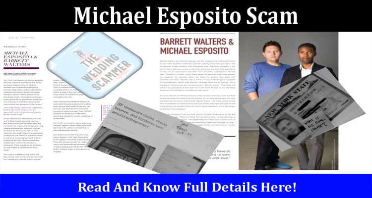 Latest News Michael Esposito Scam