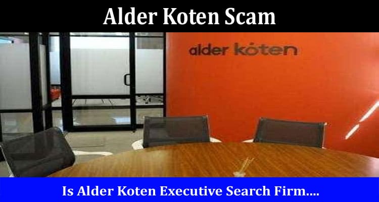 Alder Koten Scam Online Website Reviews