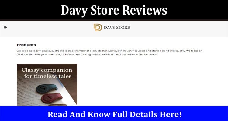 Davy Store Reviews Online Website Reviews