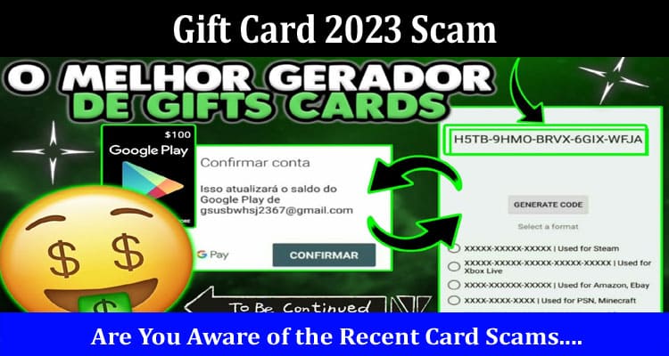 Latest News Gift Card 2023 Scam