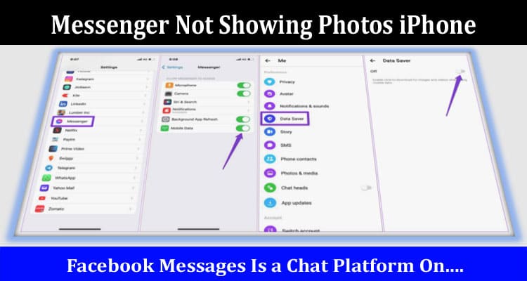Latest News Messenger Not Showing Photos iPhone