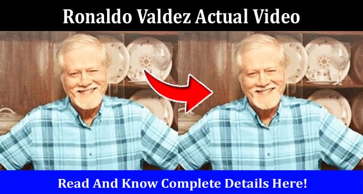 Latest News Ronaldo Valdez Actual Video