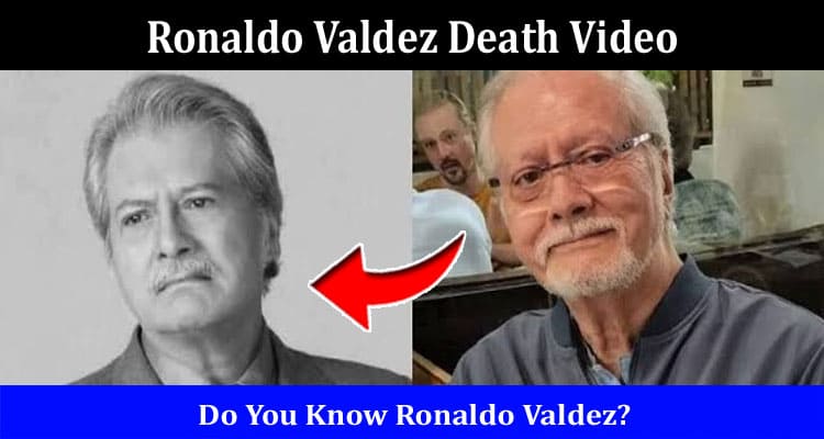 Latest News Ronaldo Valdez Death Video