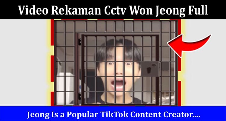 Latest News Video Rekaman Cctv Won Jeong Full