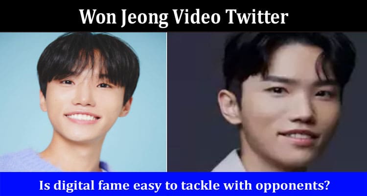Latest News Won Jeong Video Twitter