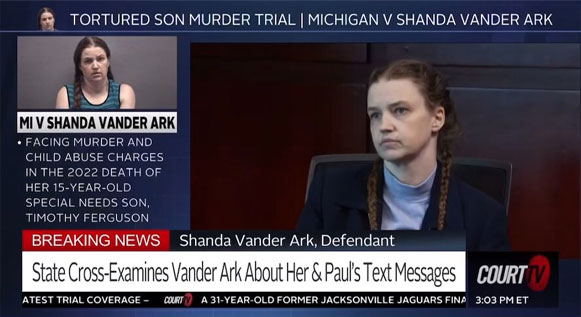 Shanda Vander Text Messages