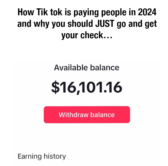 TikTok Pays Me com Website Overview