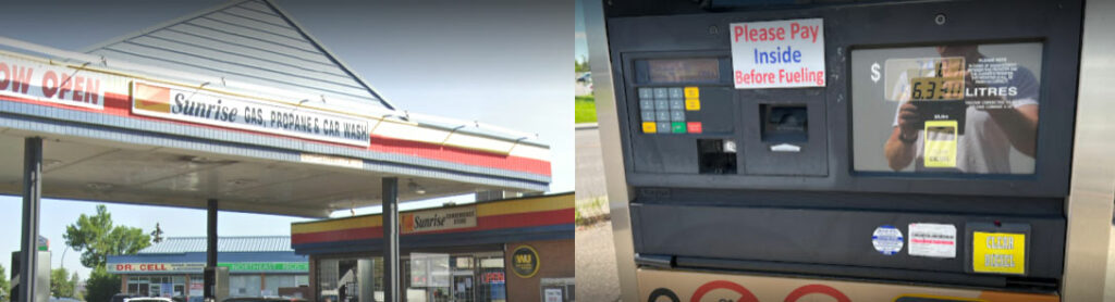 Payment Method Challenges at Sunrise Gas Station Calgary